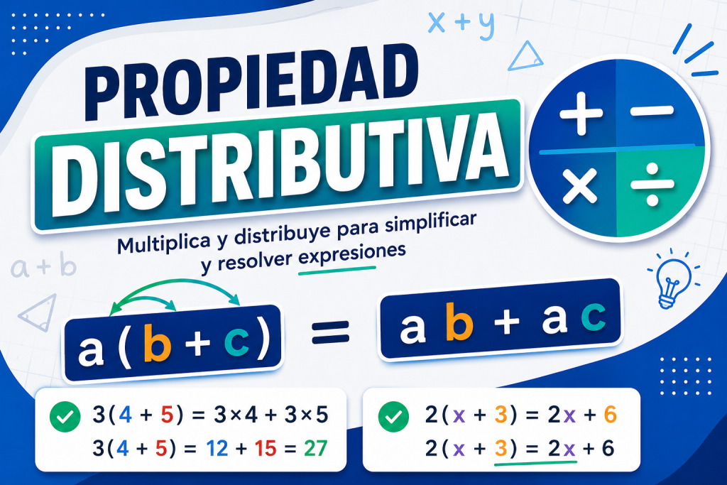 Propiedad Distributiva: Qué Es, Fórmula y Ejemplos 1 Propiedad Distributiva